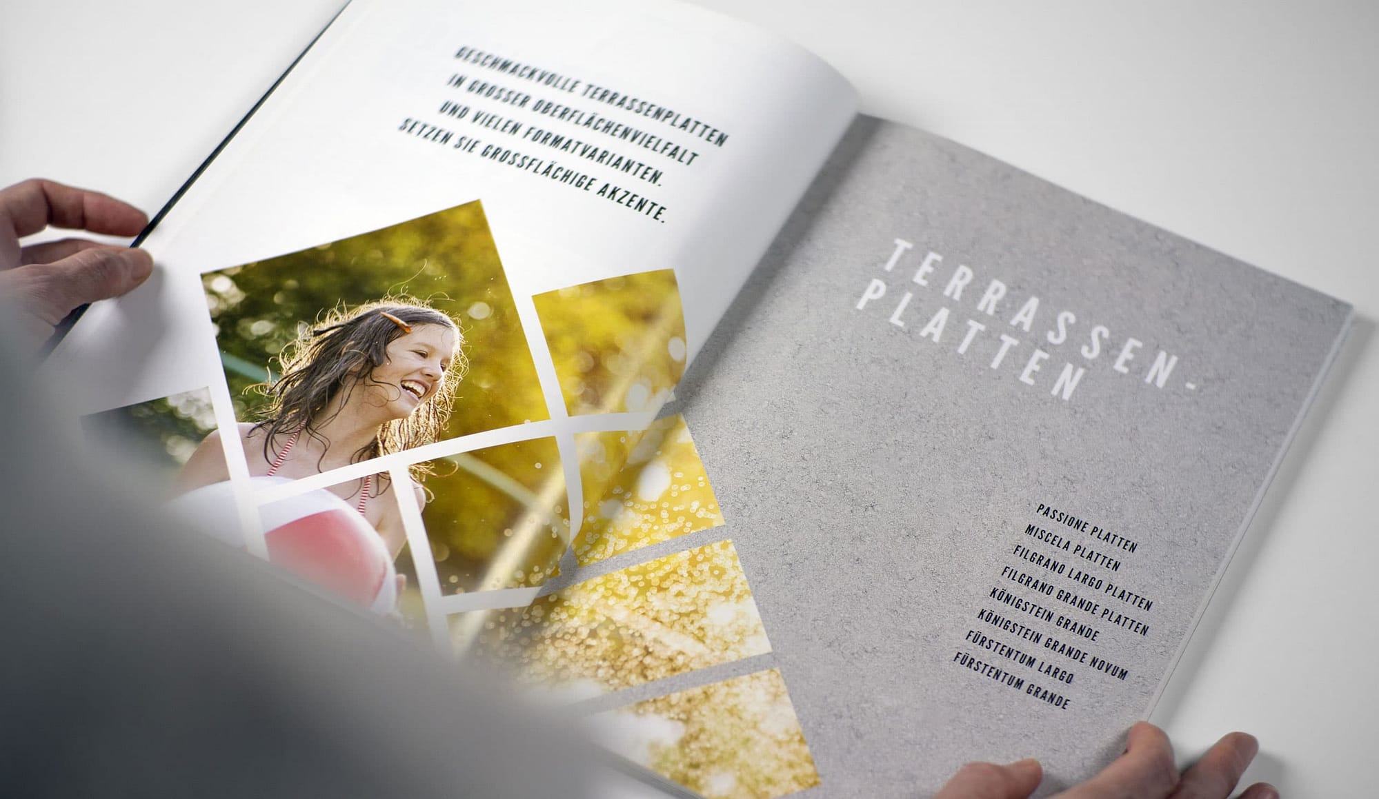 broschüre grafikdesign für kortmann beton